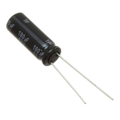 EEU-FS1J181L by Panasonic Electronic Components - ALUMIN CAP 180UF 20% 63V RADIAL