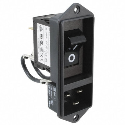 EF11.1089.0010.01 by SCHURTER Inc. - PWR ENT MOD RCPT IEC320-C20 PNL