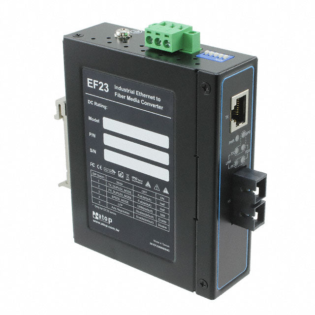 EF23-1-1FS-SC-30 by ATOP Technologies - INDUSTRIAL FAST ETHERNET-TO-FIBE