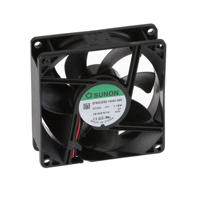 EF80252S2-1000U-A99 by Sunon Fans - FAN AXIAL 80X25MM 24VDC WIRE