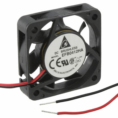 EFB0412HA by Delta Electronics - FAN AXIAL 40X10MM 12VDC WIRE