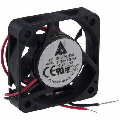 EFB0412HHA by Delta Electronics - FAN AXIAL 40X10MM 12VDC WIRE