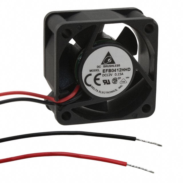 EFB0412HHD by Delta Electronics - FAN AXIAL 40X20MM 12VDC WIRE