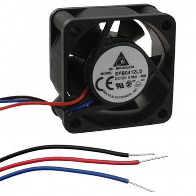EFB0412LD-R00 by Delta Electronics - FAN AXIAL 40X20MM 12VDC WIRE