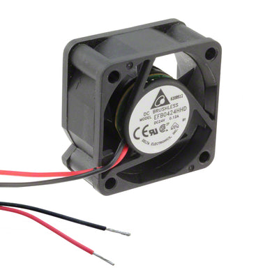 EFB0424HHD by Delta Electronics - FAN AXIAL 40X20MM 24VDC WIRE