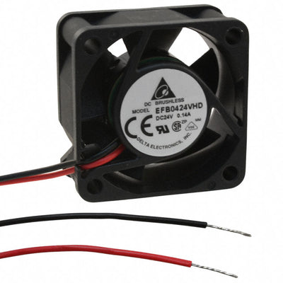 EFB0424VHD by Delta Electronics - FAN AXIAL 40X20MM 24VDC WIRE