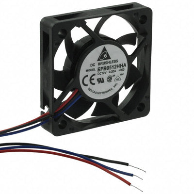 EFB0512HHA-R00 by Delta Electronics - FAN AXIAL 50X10MM 12VDC WIRE