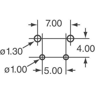 TL58XF260Q by E-Switch - SWITCH TACTILE SPST-NO 0.05A 12V