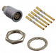 EGG.0B.305.CYM by LEMO - CONNECTOR RECPT FMALE 5POS GOLD CRIMP