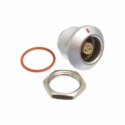 EGG.0K.303.CLL by LEMO - CONNECTOR RECPT FMALE 3P GOLD SLDR CUP