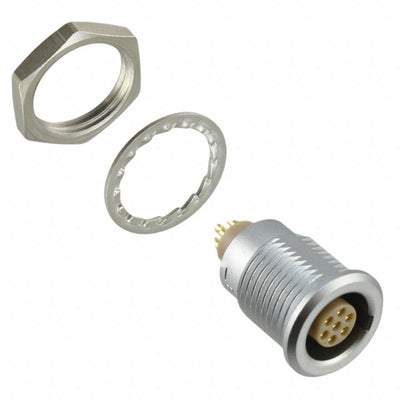 EGG.1B.307.CLL by LEMO - CONNECTOR RECPT FMALE 7P GOLD SLDR CUP