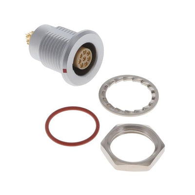 EGG.1T.308.CLL by LEMO - CONNECTOR RECPT FMALE 8P GOLD SLDR CUP