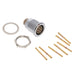 EGG.2B.307.CYM by LEMO - CONNECTOR RECPT FMALE 7POS GOLD CRIMP