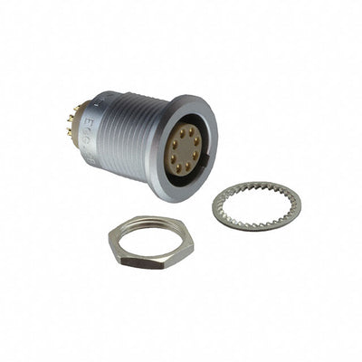 EGG.2B.308.CLL by LEMO - CONNECTOR RECPT FMALE 8P GOLD SLDR CUP