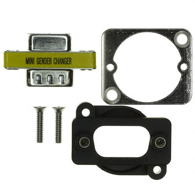 EHDB9MF by Switchcraft Inc. - CONNECTOR DSUB ADAPTER DB9F DB9M