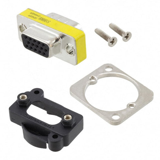 EHHD15MF by Switchcraft Inc. - CONNECTOR DSUB ADAPTER HD15F HD15M
