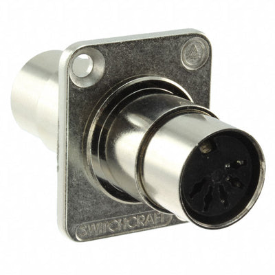EHMIDI2 by Switchcraft Inc. - CONNECTOR ADAPTER 5P-5P F-F PNL MNT