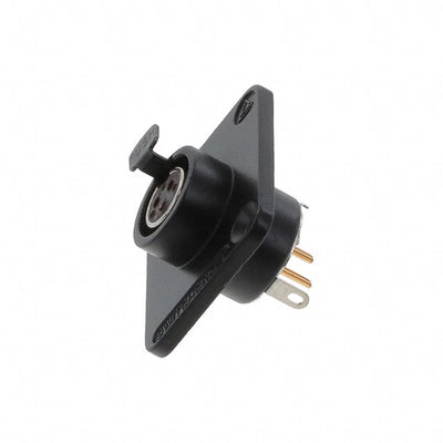 EHT3FBAU by Switchcraft Inc. - CONNECTOR PLUG FMALE MINI XLR 3P SLDR