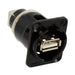 EHUSBABBX by Switchcraft Inc. - ADAPTER USB A RCPT TO USB B RCPT