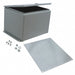 EJ12108 by Hammond Manufacturing - BOX STEEL GRAY 12""L X 10""W