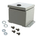 EJ443 by Hammond Manufacturing - BOX STEEL GRAY 4""L X 4""W
