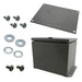 EJ866 by Hammond Manufacturing - BOX STEEL GRAY 8""L X 6""W