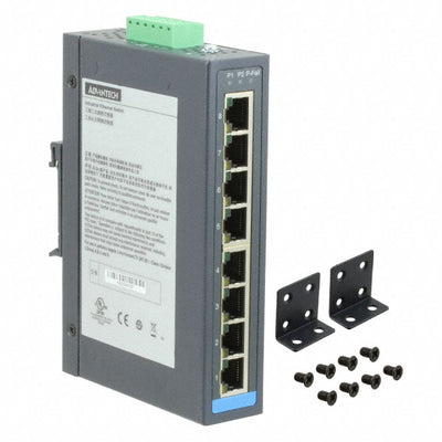 EKI-2528I-BE by Advantech Corp - NETWORK SWITCH-UNMANAGED 8 PORT