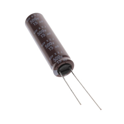 EKXJ501ELL150MJ40S by Chemi-Con - ALUMIN CAP 15UF 20% 500V RADIAL TH