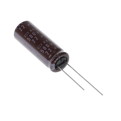 EKXJ501ELL220MK35S by Chemi-Con - ALUMIN CAP 22UF 20% 500V RADIAL TH