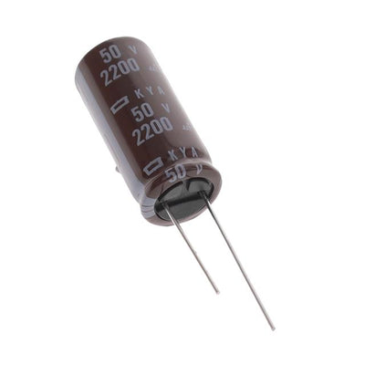 EKYA500ELL222MLP1S by Chemi-Con - ALUMIN CAP 2200UF 20% 50V RADIAL