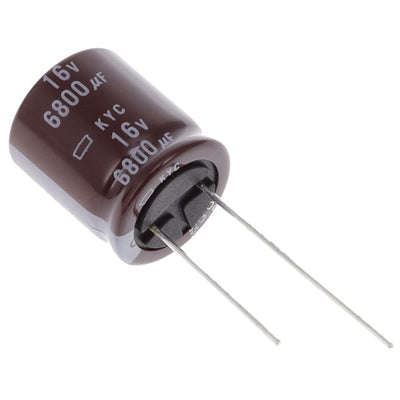 EKYC160ELL682MM20S by Chemi-Con - ALUMIN CAP 6800UF 20% 16V RADIAL