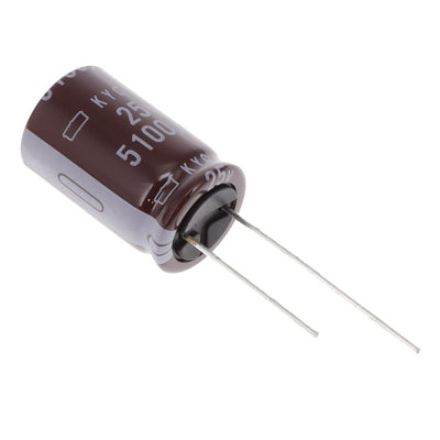 EKYC250ELL512ML25S by Chemi-Con - ALUMIN CAP 5100UF 20% 25V RADIAL