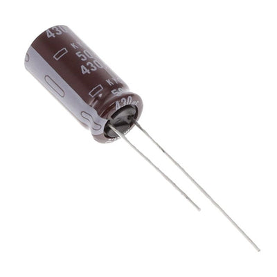 EKYC500ELL431MJ20S by Chemi-Con - ALUMIN CAP 430UF 20% 50V RADIAL