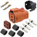ELP4A04 by Amphenol Industrial Operations - CONNECTOR PLUG 4POS FOR 10.0M