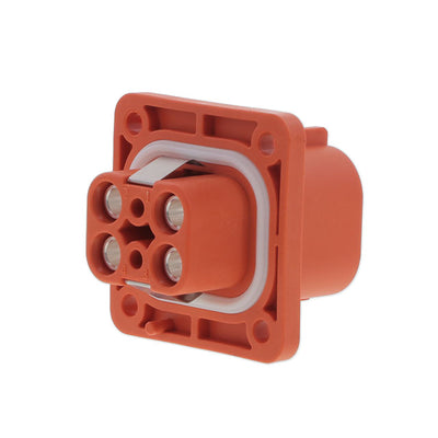 ELR4A04 by Amphenol Industrial Operations - CONNECTOR RECPT 4POS