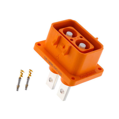 ELRA2Y0310 by Amphenol Industrial Operations - 5.7MM EPOWER-LITE 2WAY RECEPTACL