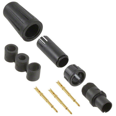 EN2C3M20DC by Switchcraft Inc. - CONNECTOR PLUG MALE 3POS GOLD CRIMP