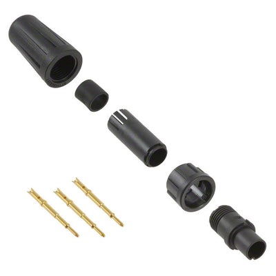 EN2C3M20G3 by Switchcraft Inc. - CONNECTOR PLUG MALE 3POS GOLD CRIMP