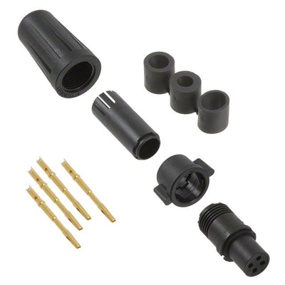 EN2C4F22DCW by Switchcraft Inc. - CONNECTOR PLUG FMALE 4POS GOLD CRIMP