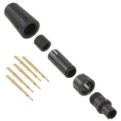EN2C5M26G2 by Switchcraft Inc. - CONNECTOR PLUG MALE 5POS GOLD CRIMP
