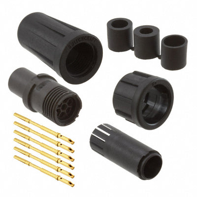 EN2C6F26DC by Switchcraft Inc. - CONNECTOR PLUG FMALE 6POS GOLD CRIMP