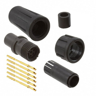 EN2C6F26G2 by Switchcraft Inc. - CONNECTOR PLUG FMALE 6POS GOLD CRIMP