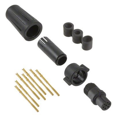 EN2C7F26DCW by Switchcraft Inc. - CONNECTOR PLUG FMALE 7POS GOLD CRIMP