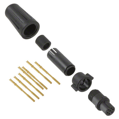 EN2C7F26G2W by Switchcraft Inc. - CONNECTOR PLUG FMALE 7POS GOLD CRIMP
