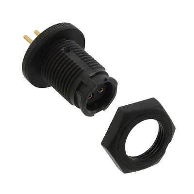 EN2P2F20P by Switchcraft Inc. - CONNECTOR RECPT FMALE 2POS GOLD SOLDER
