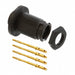 EN2P4F22 by Switchcraft Inc. - CONNECTOR RECPT FMALE 4POS GOLD CRIMP