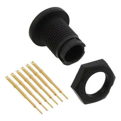 EN2P6M26K by Switchcraft Inc. - CONNECTOR RECPT MALE 6POS GOLD CRIMP
