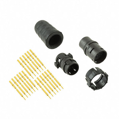 EN3C18M26CX by Switchcraft Inc. - CONNECTOR PLUG MALE 18POS GOLD CRIMP