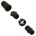 EN3C2F16X by Switchcraft Inc. - CONNECTOR PLUG FMALE 2P GOLD SLDR CUP