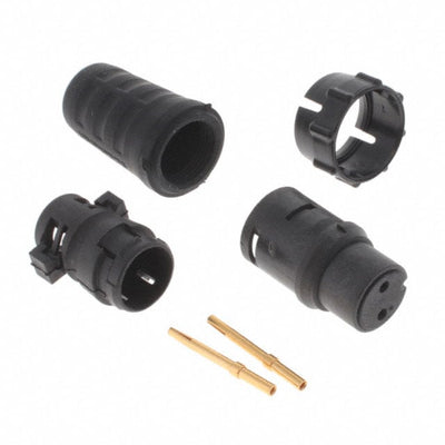 EN3C2FCX by Switchcraft Inc. - CONNECTOR PLUG FMALE 2POS GOLD CRIMP